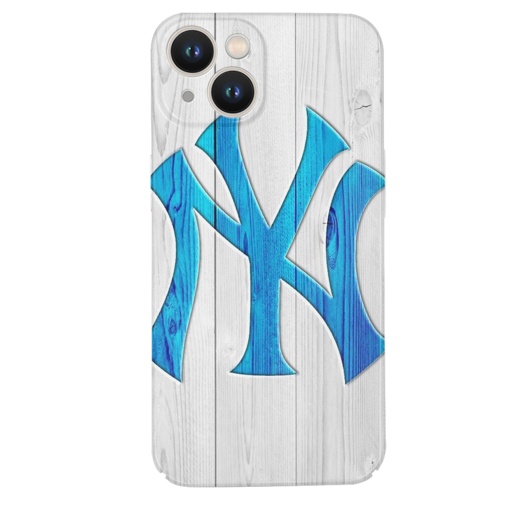 New York Yankees 156 IPhone 14 Series Full-Cover Hard Case – Shockproof With Raised Camera Protection – Precise Cutouts, Wireless Charging Compatible – Durable, Anti-Yellowing, Easy To Clean